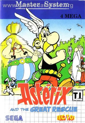 Cover Asterix and the Great Rescue for Master System II